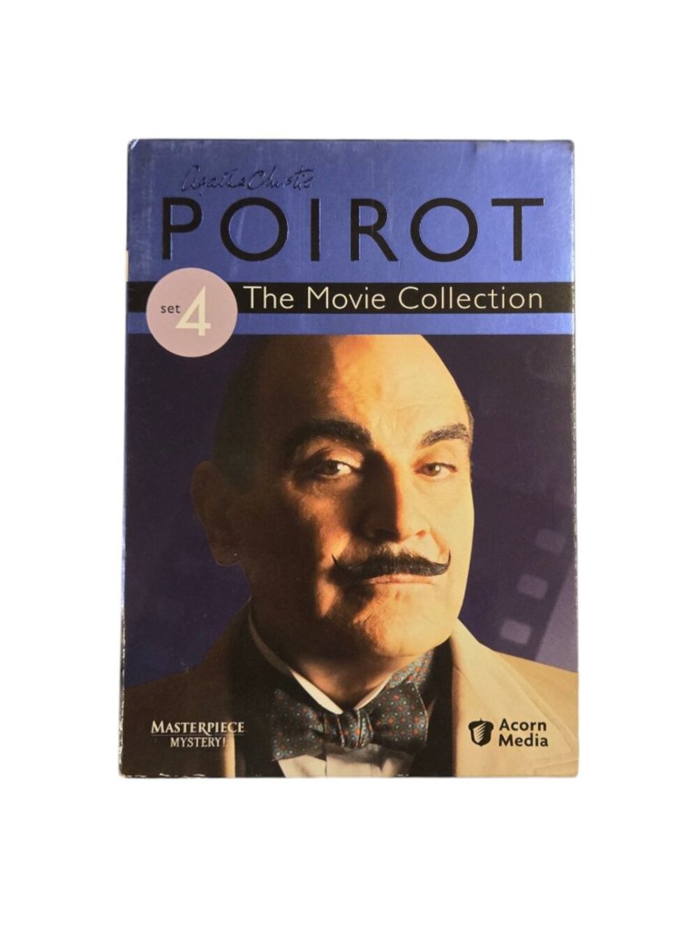 Agatha Christies Poirot The Movie Collection Set 4 DVD Mystery Series Box Set
